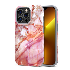 Apple iPhone 13 Pro (6.1) Fuse Series Magnetic Hybrid Case - Regal Marble