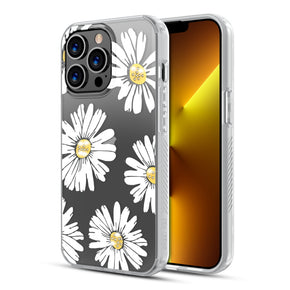Apple iPhone 13 Pro (6.1) Mood Series Diamond Design Case - Happy