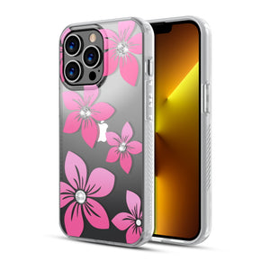Apple iPhone 13 Pro (6.1) Mood Series Diamond Design Case - Blossom