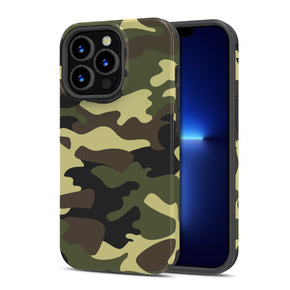 Apple iPhone 13 Pro Max (6.7) Fuse Series Magnetic Hybrid Case - Camo