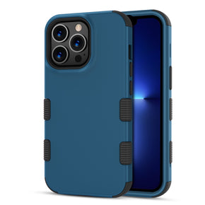 Apple iPhone 13 Pro Max (6.7) TUFF Series Hybrid Case - Ink Blue / Black