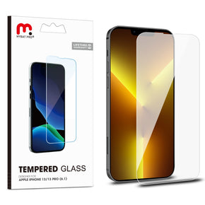 Apple iPhone 13 (6.1) / iPhone 13 Pro (6.1) / iPhone 14 (6.1) Tempered Glass Screen Protector (2.5D) - Clear