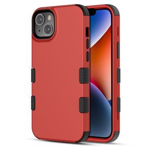 Apple iPhone 14 Plus (6.7) TUFF Series Hybrid Case - Red