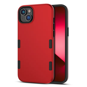 Apple iPhone 14 Plus (6.7) TUFF Subs Series Hybrid Case - Red