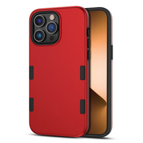 Apple iPhone 14 Pro (6.1) TUFF Subs Series Hybrid Case - Red