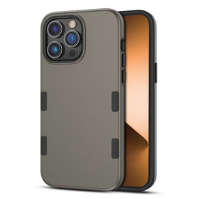Apple iPhone 14 Pro (6.1) TUFF Subs Series Hybrid Case - Gunmetal
