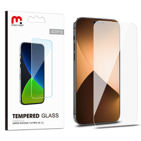 Apple iPhone 14 Pro (6.1) Tempered Glass Screen Protector (2.5D) - Clear