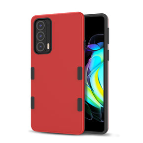 Motorola Edge 20 TUFF Subs Series Hybrid Case - Red / Black