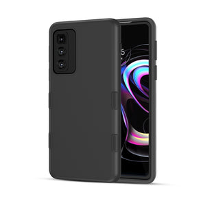 Motorola Edge 20 Pro TUFF Subs Series Hybrid Case - Black / Black