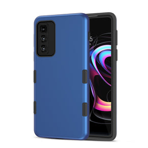 Motorola Edge 20 Pro TUFF Subs Series Hybrid Case - Blue / Black