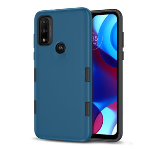 Motorola Moto G Pure TUFF Subs Series Hybrid Case - Ink Blue / Black
