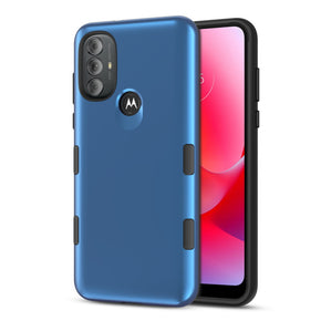 Motorola Moto G Power (2022) TUFF Subs Series Hybrid Case - Blue / Black