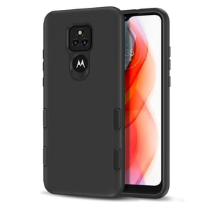 Motorola Moto G Play (2021) TUFF Subs Series Hybrid Case - Black / Black