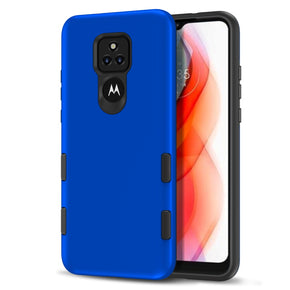 Motorola Moto G Play (2021) TUFF Subs Series Hybrid Case - Blue / Black