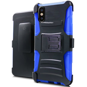 Apple iPhone XS/X Hybrid Holster Combo Clip