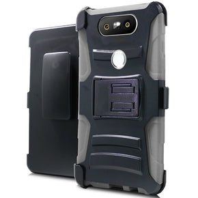 LG V20 Hybrid Holster Combo Clip Case cover