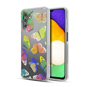 Samsung Galaxy A13 5G Mood Series Design Case - Neon Butterflies