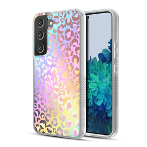 Samsung Galaxy S22 Mood Series Design Case - Holographic Leopard