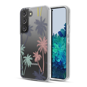 Samsung Galaxy S22 Mood Series Design Case - Pastel Palms