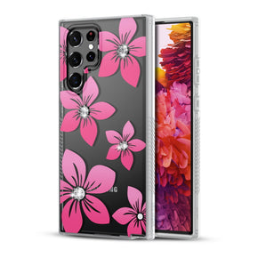 Samsung Galaxy S22 Ultra Mood Series Diamond Design Case - Blossom