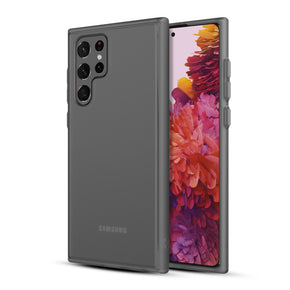 Samsung Galaxy S22 Ultra Shade Series Hybrid Case - Smoke