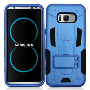 Samsung Galaxy S8 Plus Kickstand Hybrid Case - Blue