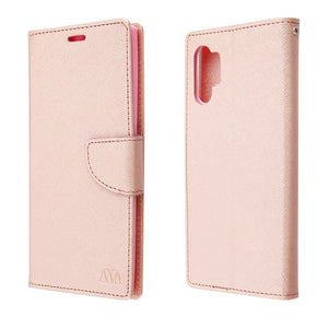 Samsung Galaxy Note 10 Pro/Plus Cross Grain Series Wallet Case Cover