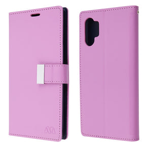 Samsung Galaxy Note 10 Plus Xtra Series Tri-Fold Wallet Case - Purple