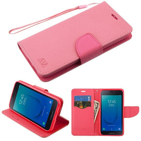 Samsung Galaxy J2 Pure Hybrid Wallet Case Cover