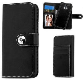 Samsung Galaxy J3 2018 Leather Detachable Magnetic Wallet Cover