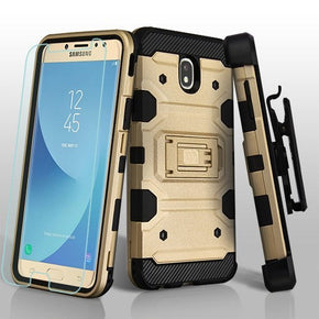 Samsung Galaxy J7 Hybrid Holster Combo Clip Case Cover