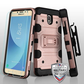 Samsung Galaxy J7 Hybrid Holster Combo Clip Case Cover