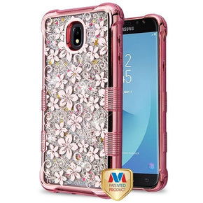 Samsung Galaxy J7 TPU Glitter Design Case Cover