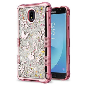 Samsung Galaxy J7 TPU Glitter Design Case Cover
