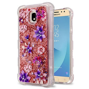 Samsung Galaxy J7 2018 TPU Glitter Design Case Cover