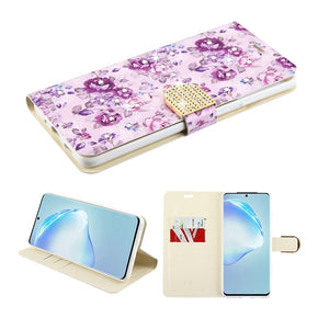 Samsung Galaxy S20 Plus Diamond Wallet Design Case Cover