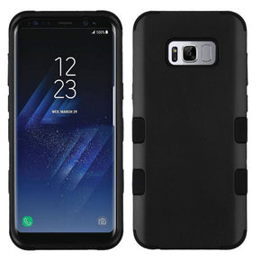Samsung Galaxy S8 Plus TUFF Hybrid Protector Cover - Black / Black