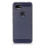 Google Pixel 3a XL Slim Brushed TPU Case - Blue