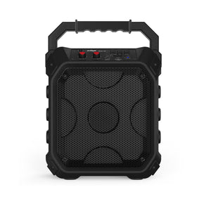 ZIZO ROKR Z1 LED Bluetooth Speaker with Wired Microphone - Black
