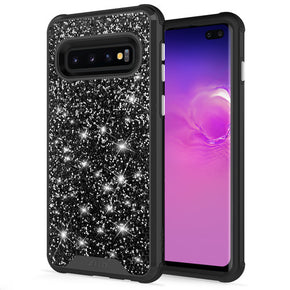 Samsung Galaxy S10 Plus Full-Start Glitter Case Cover