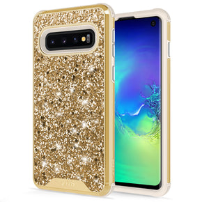 Samsung Galaxy S10 Full-Star Glitter Design Case Cover