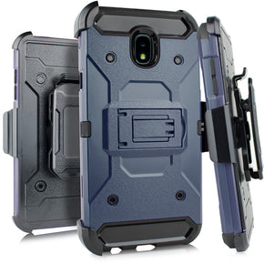 Samsung Galaxy J3 2018 Hybrid Holster Combo Case Cover