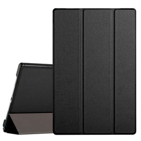 Samsung Galaxy Tab A8 10.5 (2021)(X200) Leather Folio Case - Black