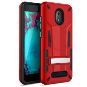 Foxxd Miro Transform Series Hybrid Case [with Built-in Kickstand] - Red