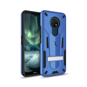 Nokia C5 Endi Transform Series Hybrid Case (with Kickstand) - Blue
