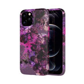 Apple iPhone 12 Pro Max (6.7) Tech 21 Eco Art Case - Pink & Purple