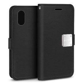 Apple iPhone XS/X Hybrid Wallet Case Cover