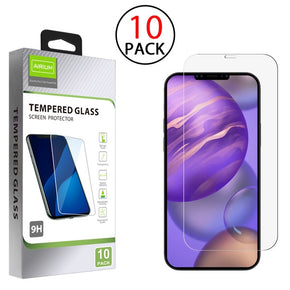 Apple iPhone 12 mini (5.4) Tempered Glass Screen Protector (2.5D)(10-pack) - Clear