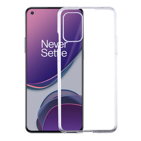 OnePlus 8T Glossy Candy Skin Cover - Transparent Clear