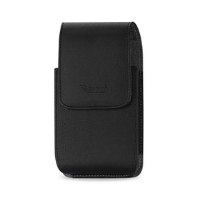 Reiko Leather Vertical Pouch With Embossed Reiko Logo For Samsung Galaxy S4